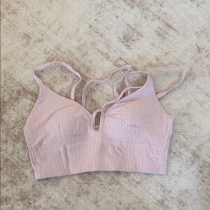 Lululemon Athletica Light Pink Strappy Bra